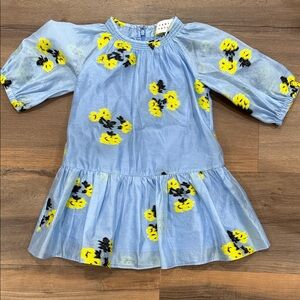 Tanya Taylor Girls Floral Dress sz XS